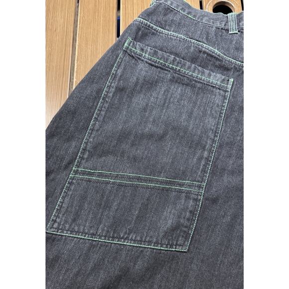 KikWear Jeans Men 32x25 Baggy Wide Leg Y2K ( 19 Inch Leg Opening ) jnco Type - Picture 9 of 11